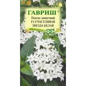Пентас Счастливая Звезда F1 Белая 3шт Гавриш