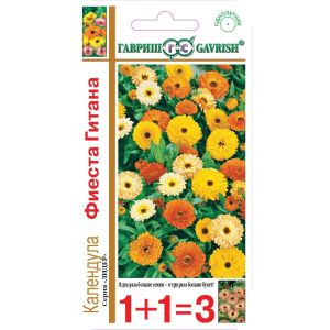 Календула Фиеста Гитана 0,6г серия 1+1 Гавриш