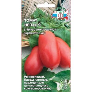 Томат Непас 9 (Непасынкующийся удлиненный) 0,1г Седек