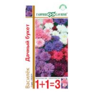 Василек Дачный букет, смесь 1,0 г , серия 1+1 Гавриш