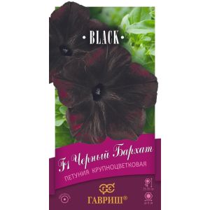 Петуния Чёрный бархат F1 крупноцв. 4шт. Гавриш