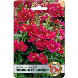 Львиный зев Твинни F1 Виолет махр. 15шт Биотехника. Антирринум