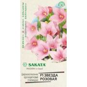 Ширококолокольчик Звезда Розовая Платикодон 4шт Гавриш