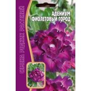 Адениум Фиолетовый Город 3шт Редкие Семена